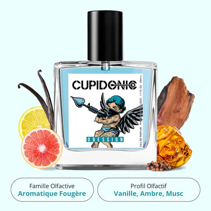 Cupidonic Obsession — parfum homme premium fabriqué en France