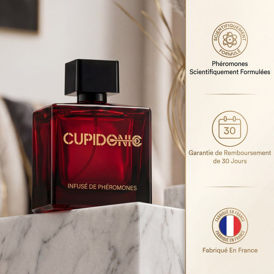 Cupidonic — visuel parfum homme aux phéromones